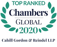 Cahill Ranked as Top Firm Globally in Capital Markets High-Yield Products By Chambers 2020